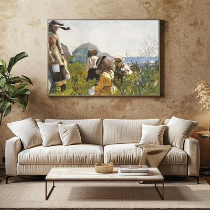 Immerse yourself in the tranquil beauty of nature with this exquisite watercolor piece, where for Family Room