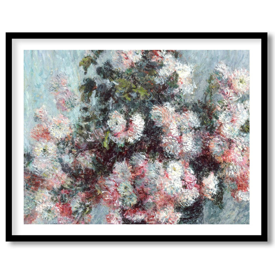 This captivating artwork beautifully encapsulates the delicate interplay of soft blossoms against a for nook