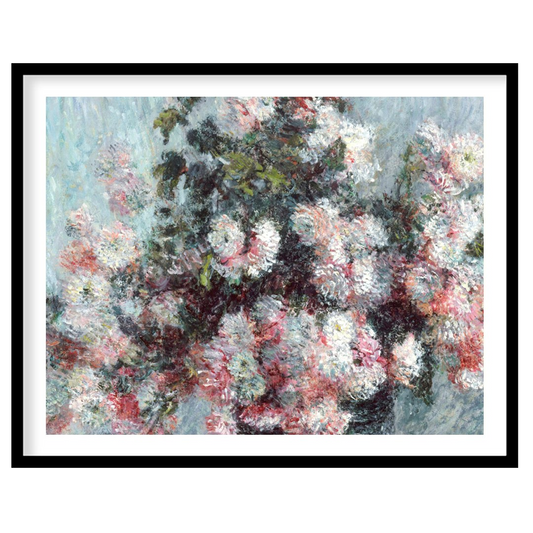 This captivating artwork beautifully encapsulates the delicate interplay of soft blossoms against a for nook
