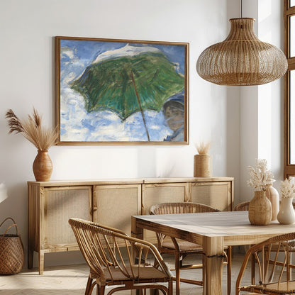 Capture the essence of a carefree afternoon with this evocative impressionist painting. Featuring a for Dining