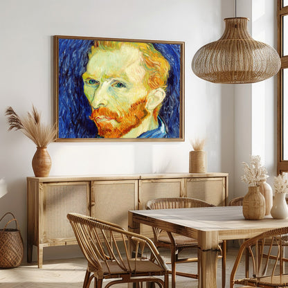 Dive into the vibrant allure of Impressionism with this compelling self-portrait. The artwork's for Dining