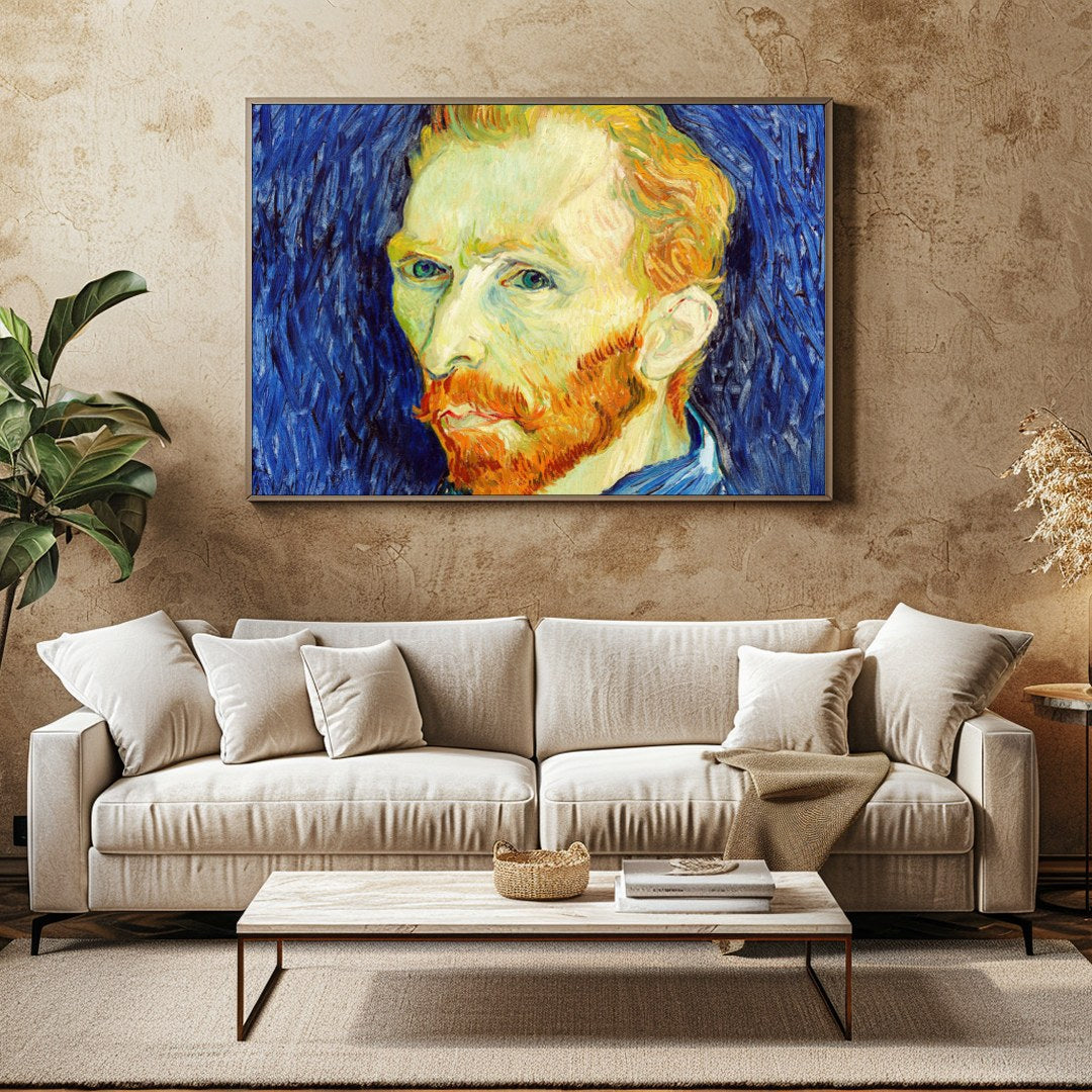 Dive into the vibrant allure of Impressionism with this compelling self-portrait. The artwork's for Family Room