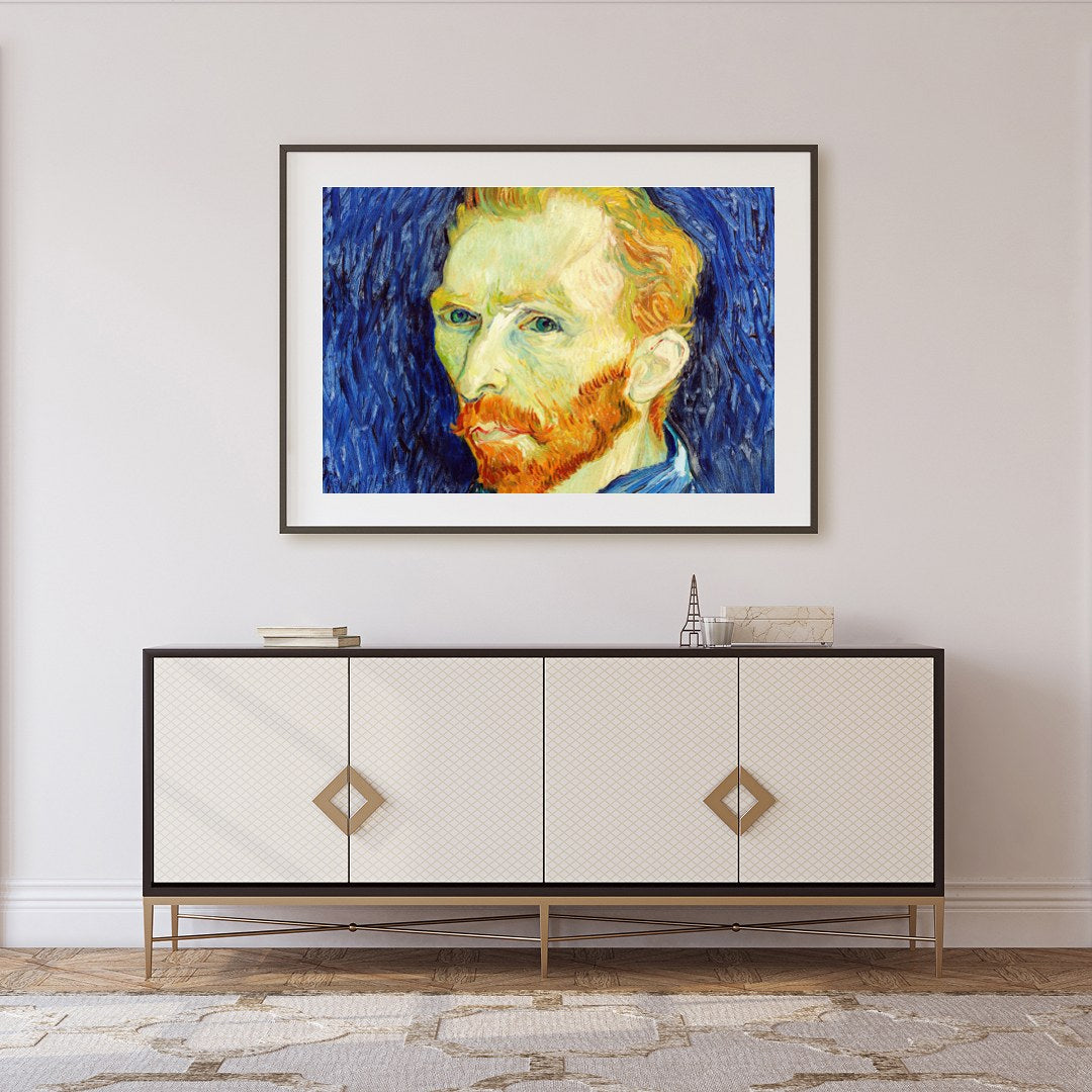 Dive into the vibrant allure of Impressionism with this compelling self-portrait. The artwork's for Foyer
