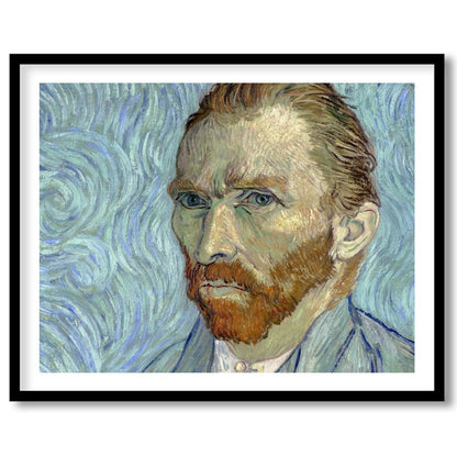 This captivating portrait draws you into its swirling background, reflecting the emotive spirit and for decor