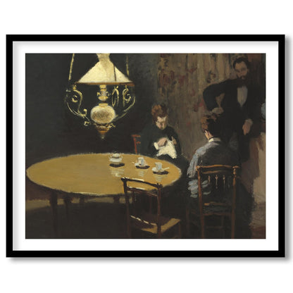 Capture the subtle elegance of a bygone era with this atmospheric artwork, depicting a quiet for loft