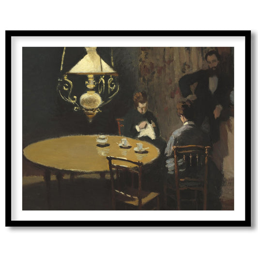 Capture the subtle elegance of a bygone era with this atmospheric artwork, depicting a quiet for loft