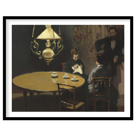 Capture the subtle elegance of a bygone era with this atmospheric artwork, depicting a quiet for loft