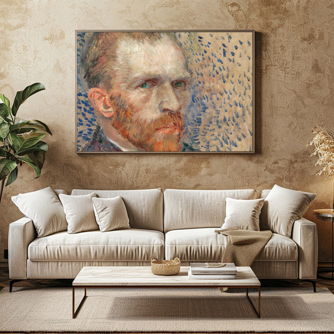 This captivating portrait captures the essence of introspection and emotion, showcasing the for Family Room