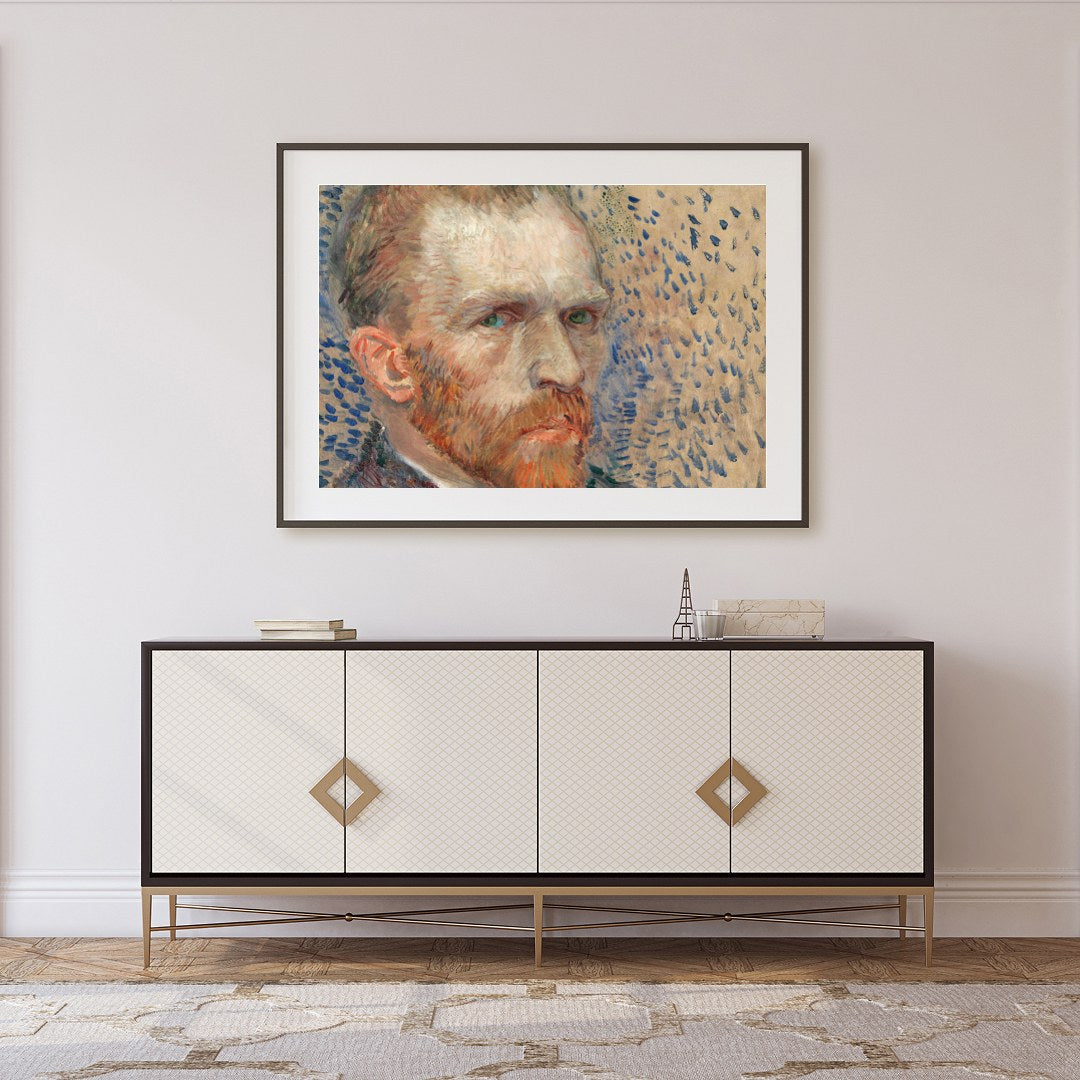 This captivating portrait captures the essence of introspection and emotion, showcasing the for Foyer