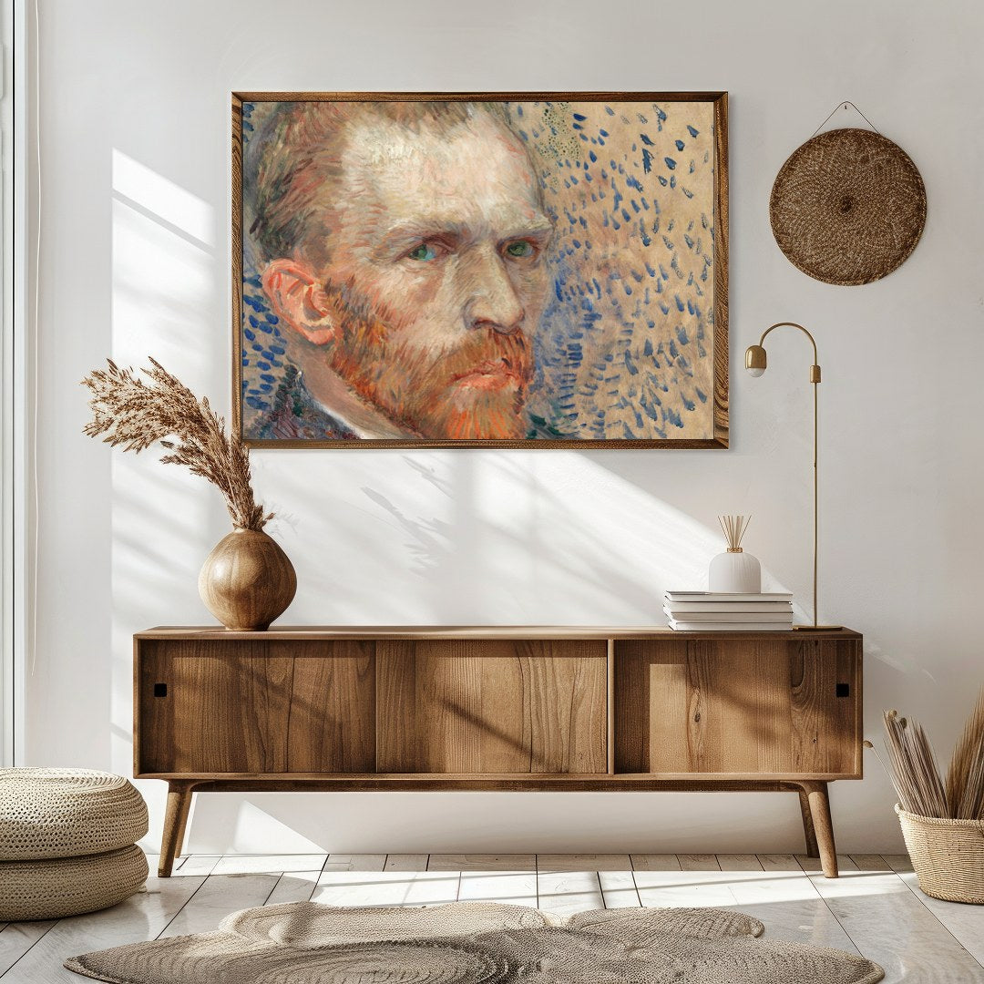 This captivating portrait captures the essence of introspection and emotion, showcasing the for Sitting Area