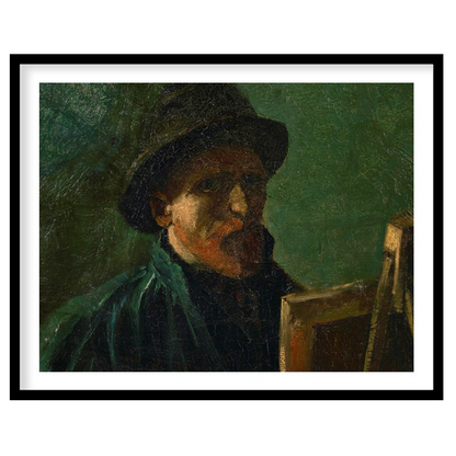 Capture the depth and introspection of creativity with this evocative portrait. The earthy tones for area