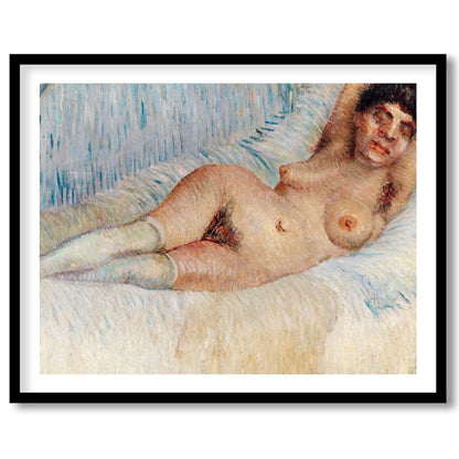 Indulge in the subtle beauty of this impressionist masterpiece, capturing the serene relaxation of for space
