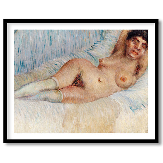 Indulge in the subtle beauty of this impressionist masterpiece, capturing the serene relaxation of for space