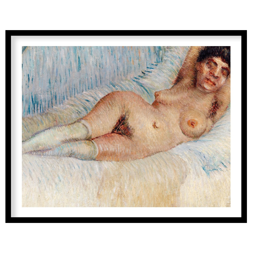 Indulge in the subtle beauty of this impressionist masterpiece, capturing the serene relaxation of for space