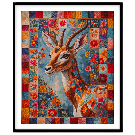 Immerse yourself in the captivating world of art with this masterpiece featuring a majestic for home