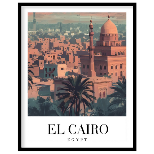 Experience the enigmatic beauty of Cairo with this captivating wall art. Featuring the iconic for area