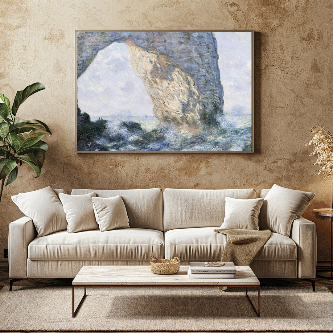 Transform your space with this exquisite seascape capturing the timeless beauty of a natural for Family Room