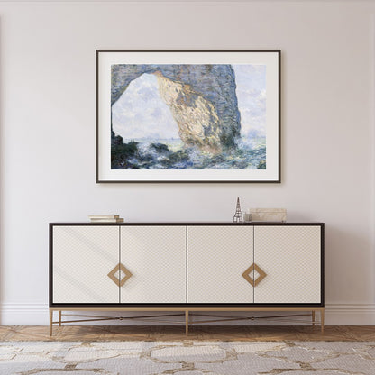 Transform your space with this exquisite seascape capturing the timeless beauty of a natural for Foyer