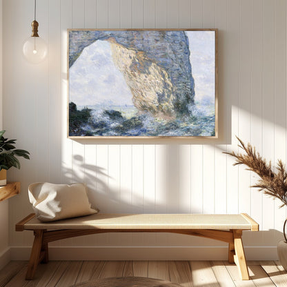Transform your space with this exquisite seascape capturing the timeless beauty of a natural for Hallway