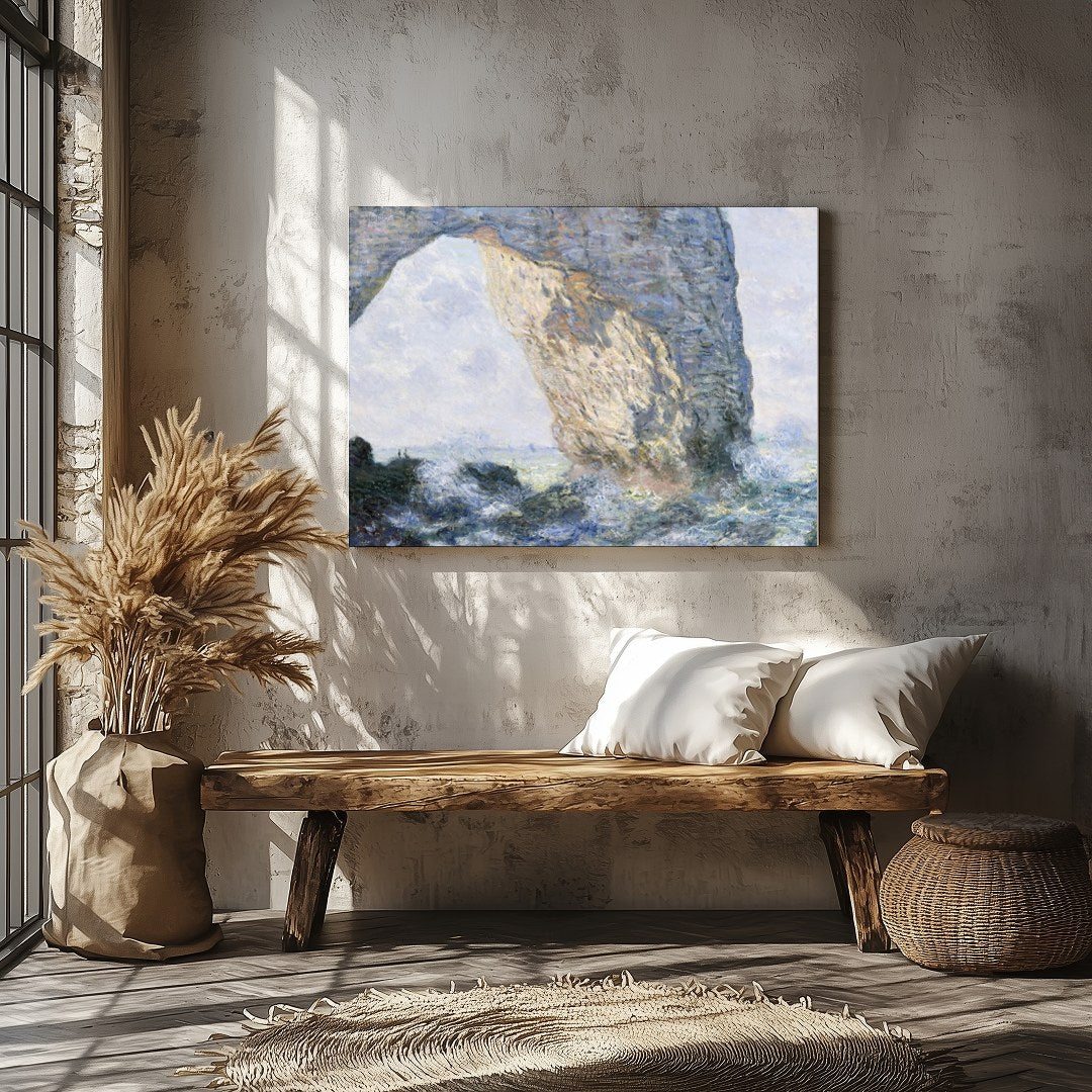 Transform your space with this exquisite seascape capturing the timeless beauty of a natural for Veranda