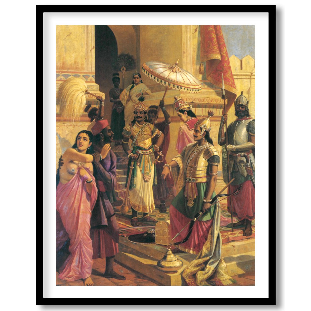 Immerse yourself in the grandeur of a historical court scene, expertly depicting intricate details for retreat