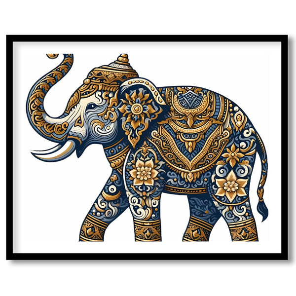 XL - 24"x36" / Canvas / Black