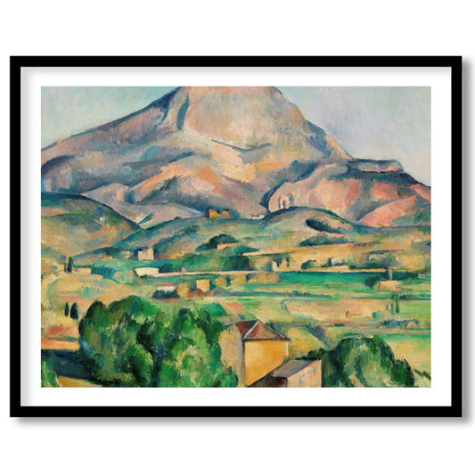 This breathtaking landscape portrays a serene mountain scene with vibrant brushstrokes that capture for nook