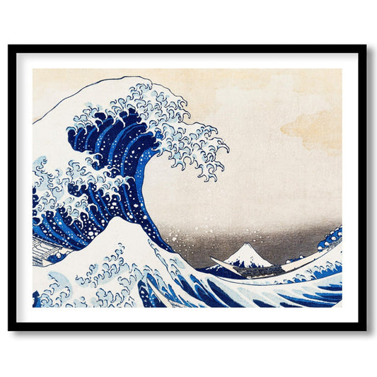 Dive into the power of nature with this breathtaking seascape artwork. The vibrant blues and for hallway
