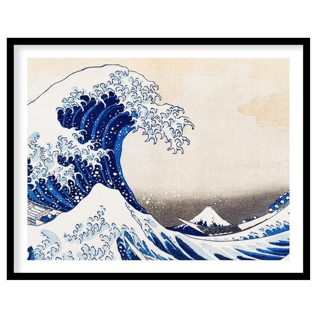 Dive into the power of nature with this breathtaking seascape artwork. The vibrant blues and for hallway