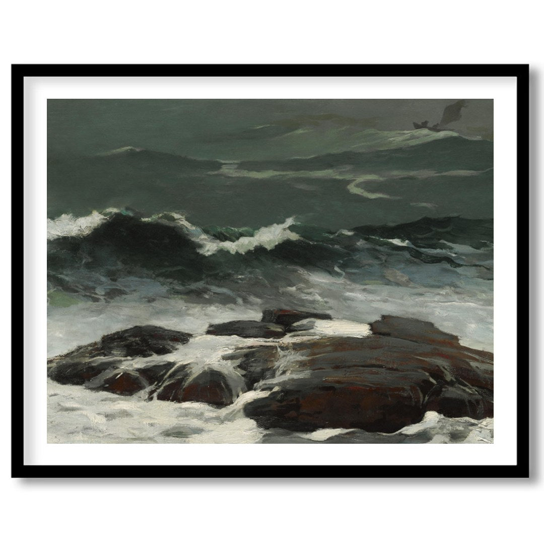 Immerse yourself in the power and beauty of the sea with this captivating artwork. The dynamic for decor