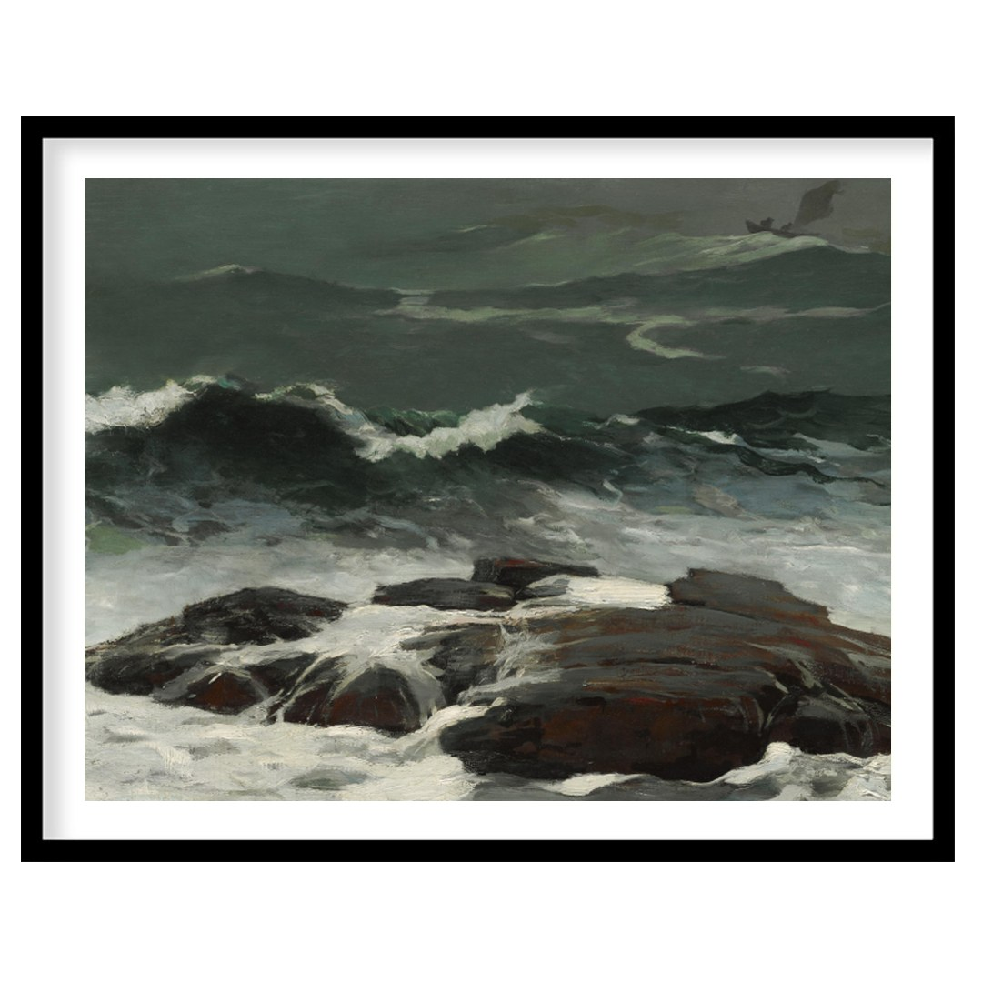 Immerse yourself in the power and beauty of the sea with this captivating artwork. The dynamic for decor