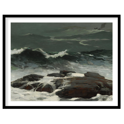 Immerse yourself in the power and beauty of the sea with this captivating artwork. The dynamic for decor