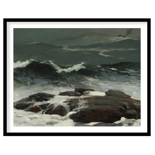 Immerse yourself in the power and beauty of the sea with this captivating artwork. The dynamic for decor