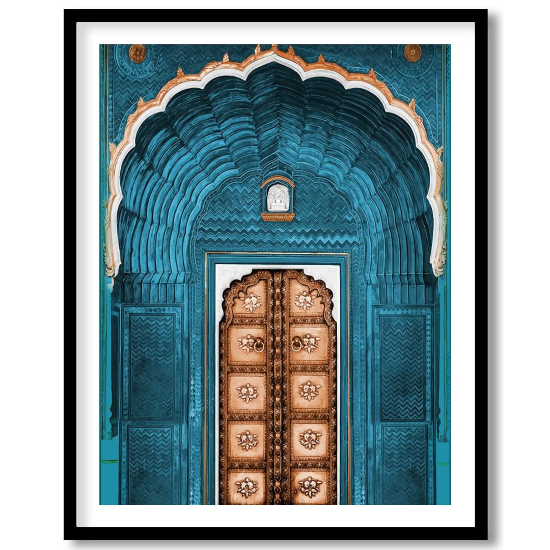 Immerse yourself in the captivating allure of a bygone era with this exquisite piece of wall art, for space