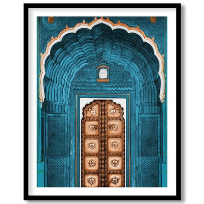 Immerse yourself in the captivating allure of a bygone era with this exquisite piece of wall art, for space