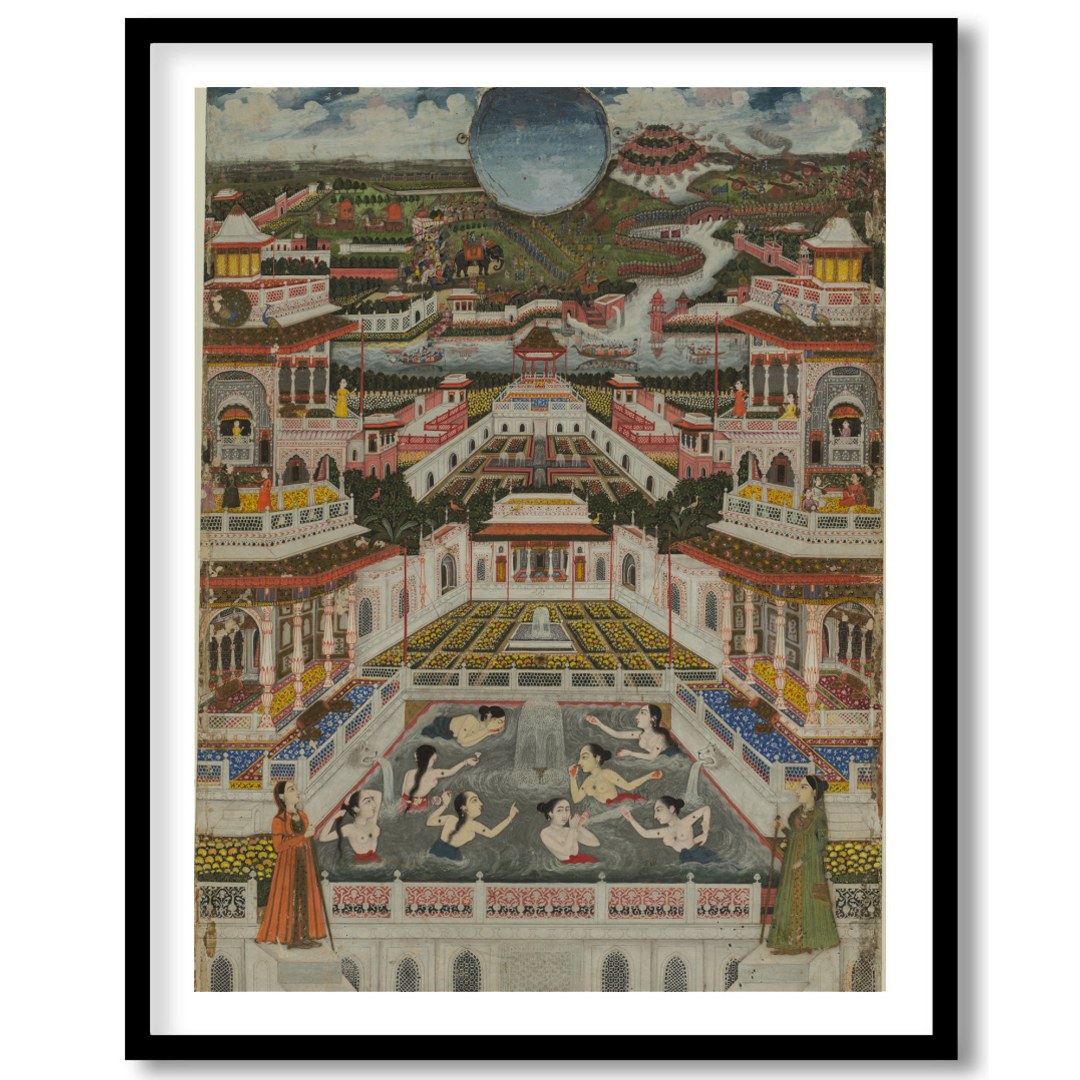Immerse yourself in the grandeur of a regal world with this stunning artwork. Featuring intricate for haven
