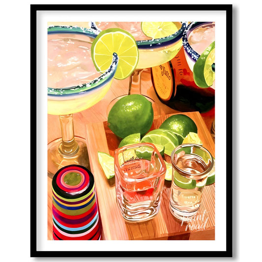 This incredibly vibrant and detailed poster captures the lively essence of a Mexican fiesta, center… for area
