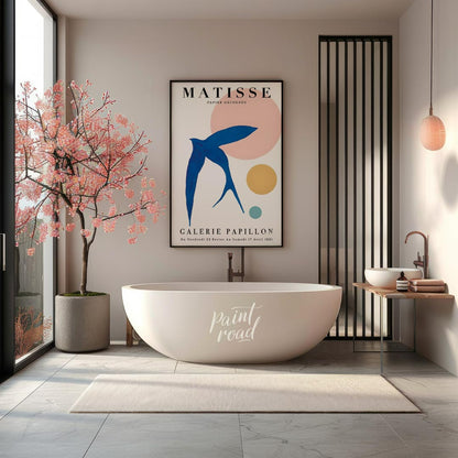 This truly iconic art print, a beautiful homage to Henri Matisse’s genius, features a striking and … for bathroom