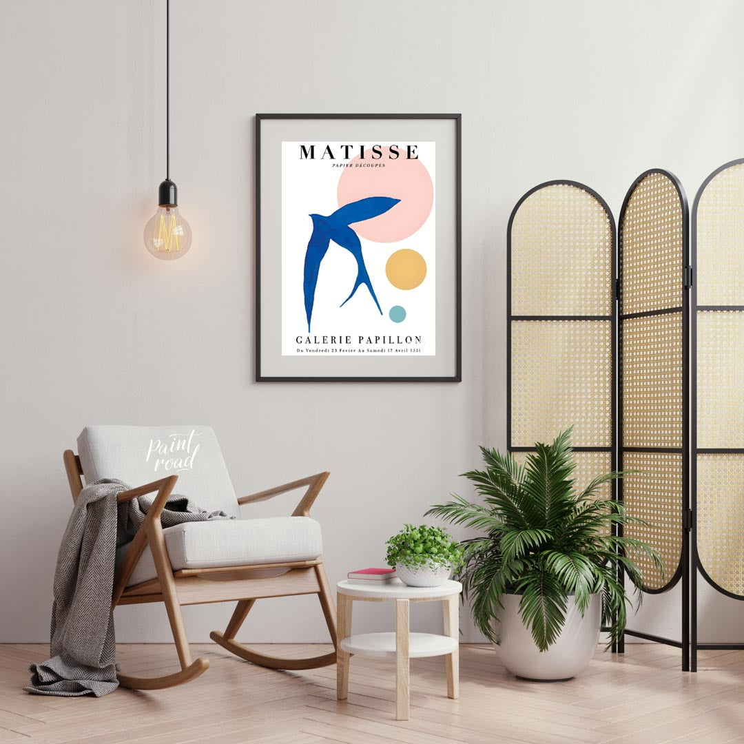 This truly iconic art print, a beautiful homage to Henri Matisse’s genius, features a striking and … for living room