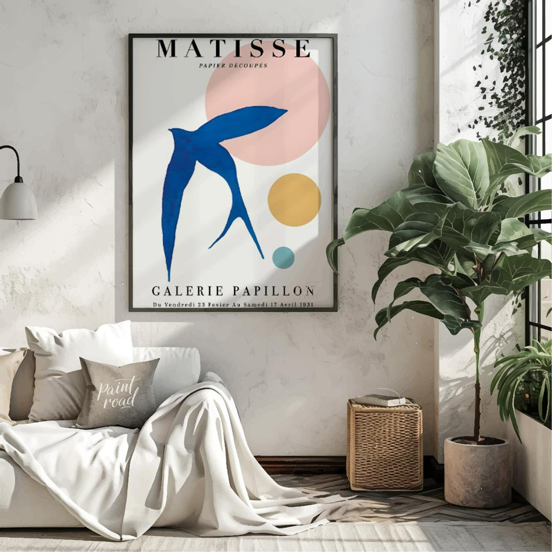 This truly iconic art print, a beautiful homage to Henri Matisse’s genius, features a striking and … for living room