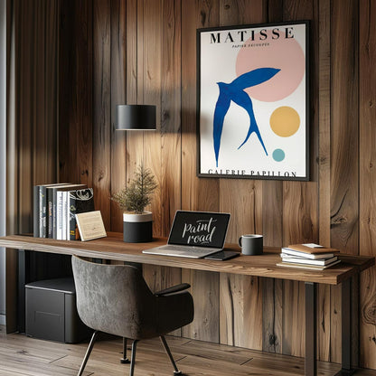 This truly iconic art print, a beautiful homage to Henri Matisse’s genius, features a striking and … for office