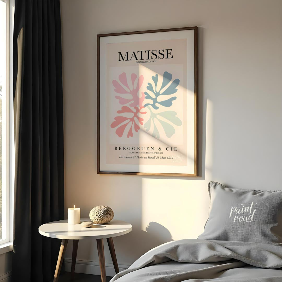 This captivating art print, closely resembling the previous Matisse-inspired piece, elegantly showc… for bedroom