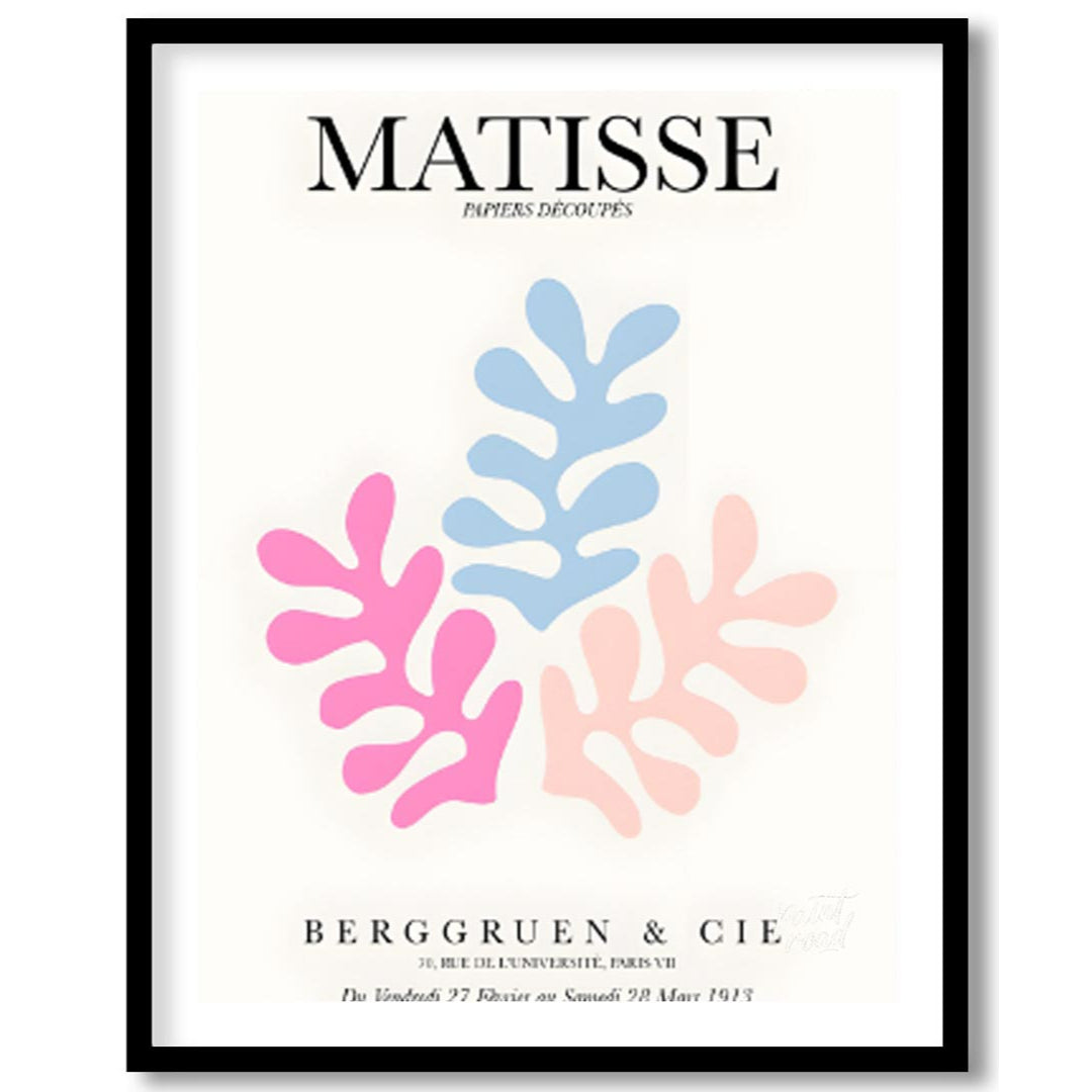 This elegant art print draws direct inspiration from Henri Matisse’s revolutionary “Papiers Découpé… for area