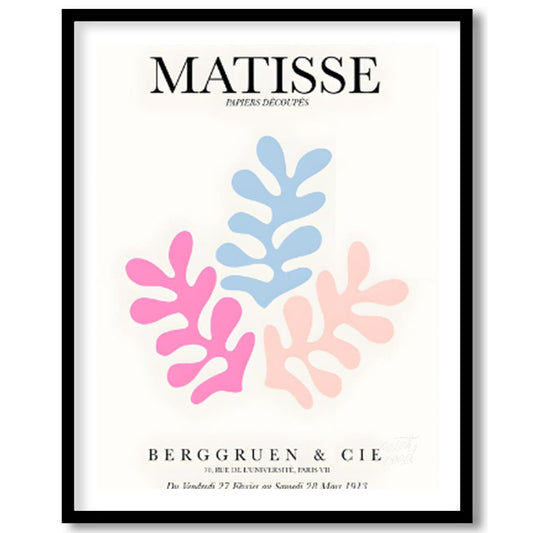 This elegant art print draws direct inspiration from Henri Matisse’s revolutionary “Papiers Découpé… for area