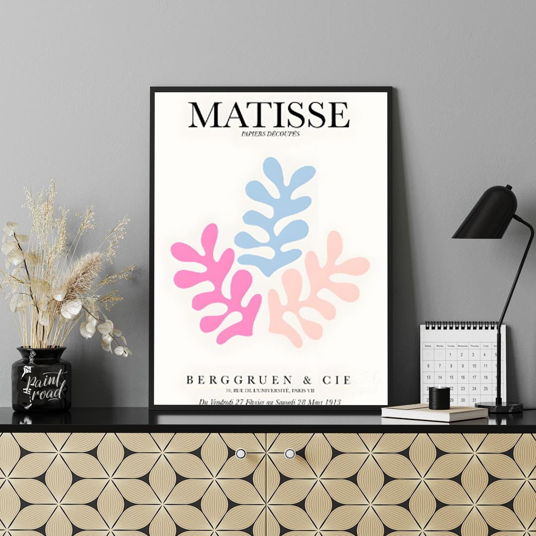 This elegant art print draws direct inspiration from Henri Matisse’s revolutionary “Papiers Découpé… for office