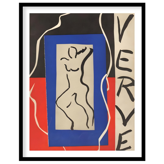This striking print by Henri Matisse, associated with the “Verve” art review, showcases his masterf… for house