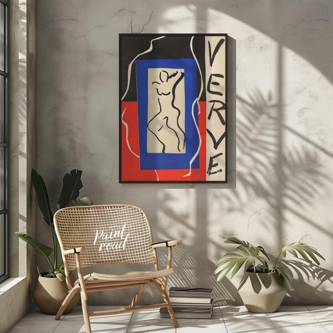 This striking print by Henri Matisse, associated with the “Verve” art review, showcases his masterf… for other