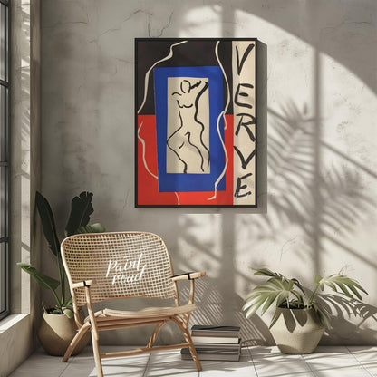 This striking print by Henri Matisse, associated with the “Verve” art review, showcases his masterf… for other