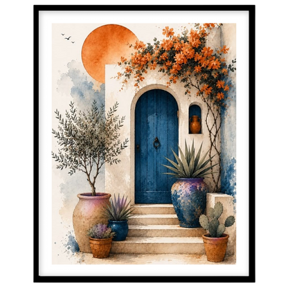 Transform your space with this captivating art print that embodies the warmth and beauty of a for dwelling