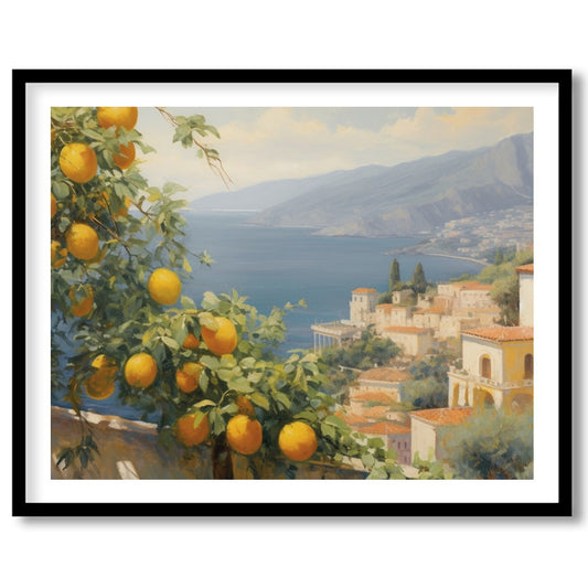 Experience the serene beauty of the Mediterranean coast with this captivating artwork. Featuring for bedroom